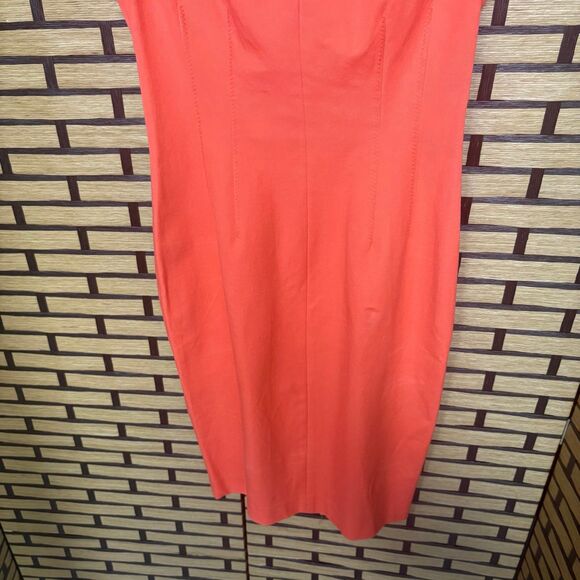 Banana Republic Coral Dress Size 2 - Picture 4 of 12